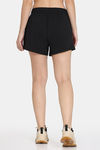 Zelocity Quick Dry Gym Straight Fit Shorts - Jet Black — thumbnail 3